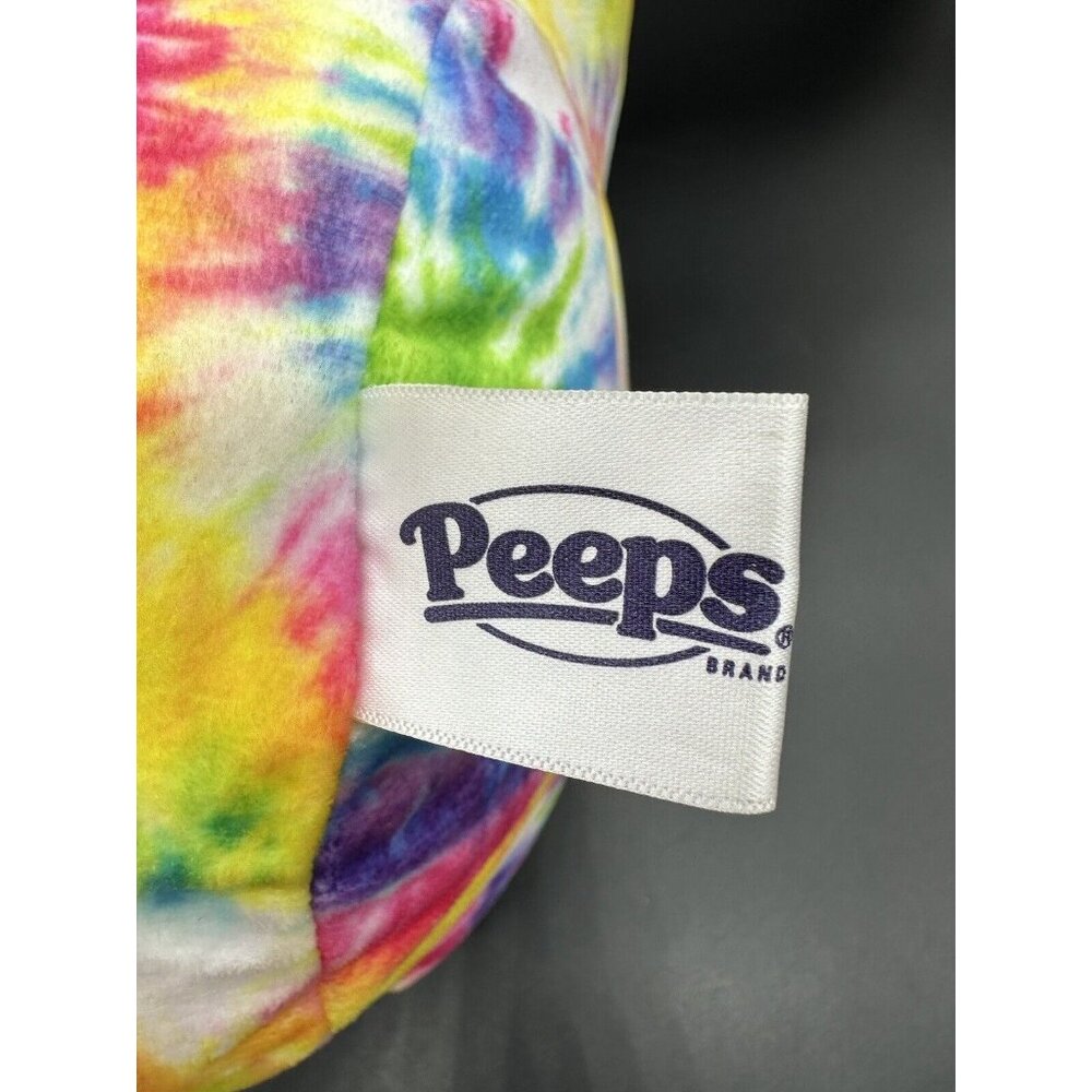 PEEPS Retro Tie Dye Easter Bunny Rabbit Plush Stuffed Animal 2023 Just born 17” - Picture 6 of 14